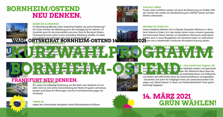 Kurzwahlprogramm Bornheim-Ostend neu denken