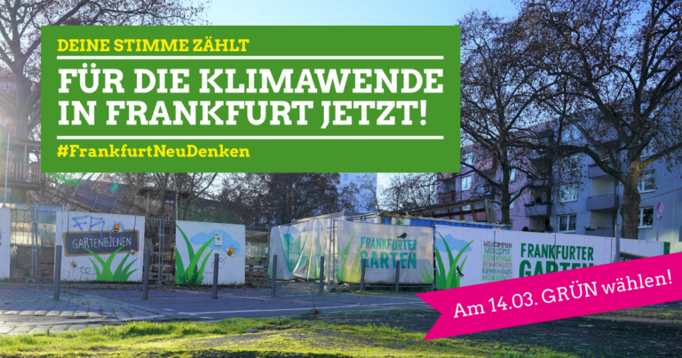 Für die Klimawende in Frankfurt jetzt!