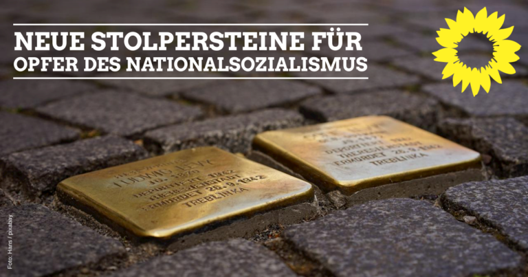 Neue Stolpersteine für Opfer des Nationalsozialismus