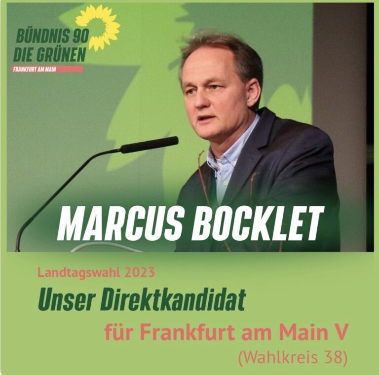 Marcus Bocklet als Direktkandidat gewählt