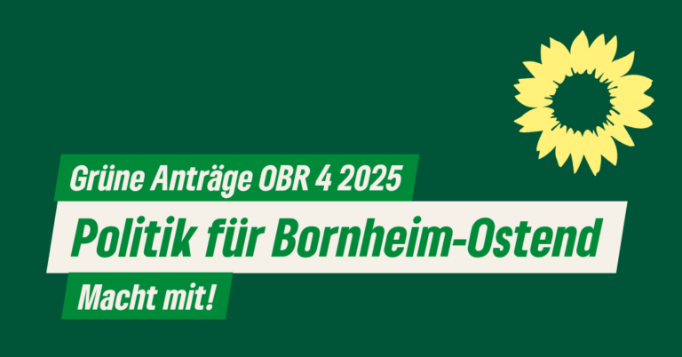 Grüne Anträge 2025 im 4er